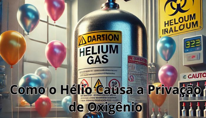 Como o Hélio Causa a Privação de Oxigênio